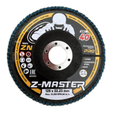 Списък с продукти Диск за шлайфане Z-Master PRO циркониев оксид Т29 thumb