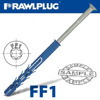 category Фасаден рамков дюбел с винт фрезенк R-FF1-N-L Rawlplug thumb