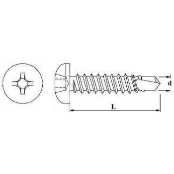 category DIN 7504 N Винт самопробивeн блистер Ambrovit blueprint thumb