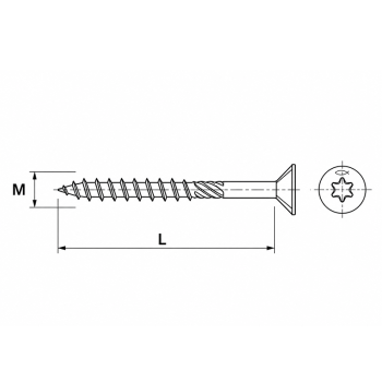 category Винт за дърво fischer FPF-ST blueprint thumb