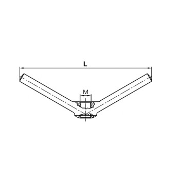 category DIN 80701 Крилчати неръждаеми гайки А4 blueprint thumb
