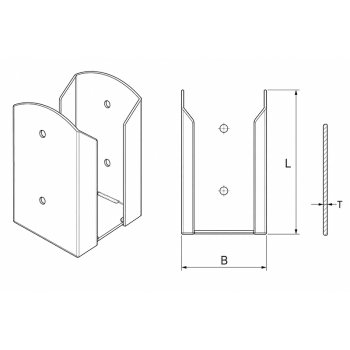 category Подпора за греда PSPW blueprint thumb