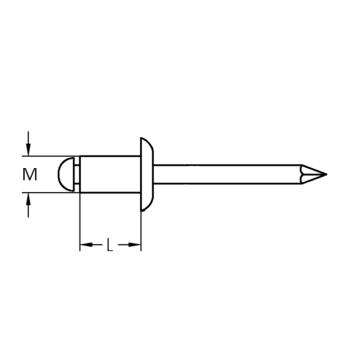 category Поп-нит, DIN 7337A, Al/St, RAL 9002 blueprint thumb