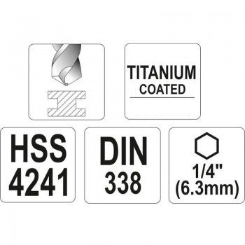 category Свредло за метал с титаново покритие и шестостенен захват DIN 338 blueprint thumb