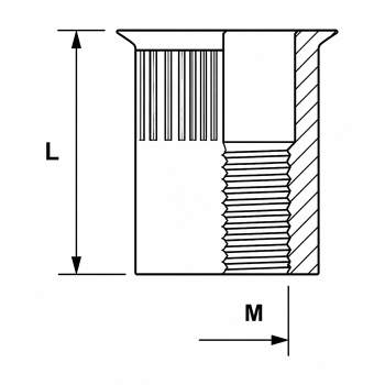 category Нит гайка с фрезанкова глава blueprint thumb