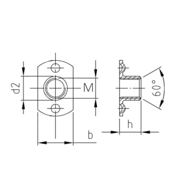 category Гайки неръждаеми за точково заваряване А2 blueprint thumb