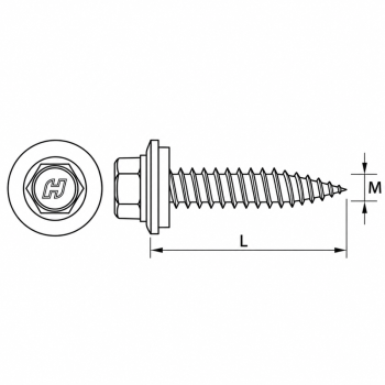 category Самонарезен винт тип HILTI blueprint thumb