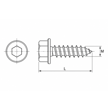 category Самонарезен винт тип HILTI blueprint thumb