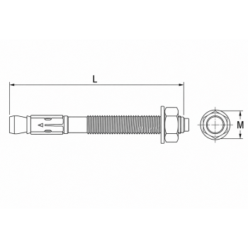 category Анкерен болт Fischer FAZ II Plus blueprint thumb