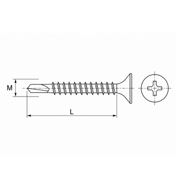 category Самонарезен винт за гипсокартон Fischer FSN-TPB blueprint thumb