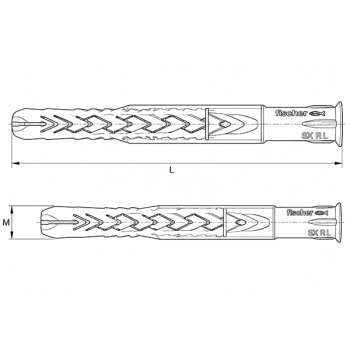 category Дюбел Fischer SXRL blueprint thumb