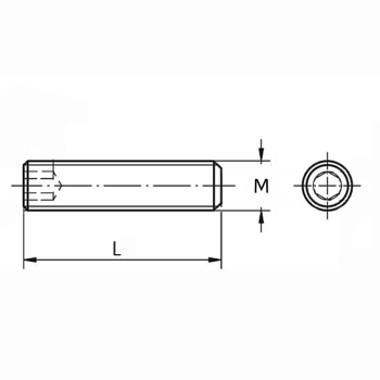 category DIN 913 Стопорен винт с фаски Bl blueprint thumb