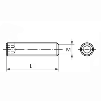 category DIN 913 Стопорен винт с фаски неръждаем А2 blueprint thumb