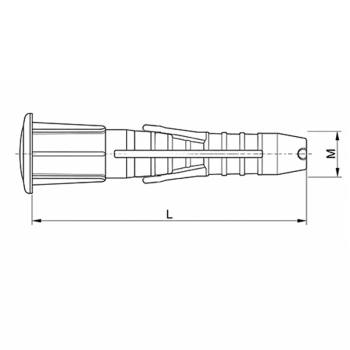 category Дюбел универсален полипропилен UH-L blueprint thumb