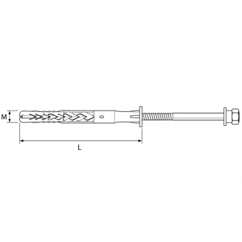 category Дюбел с винт шестостенна глава TORX FISCHER SXRL FUS blueprint thumb
