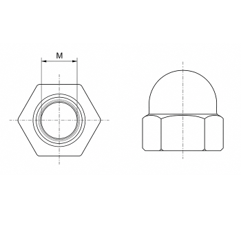 category DIN 1587 Гайка калпачата блистер Ambrovit blueprint thumb
