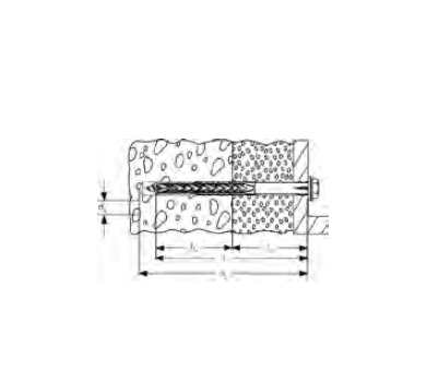 схема на  продукт Дюбел с винт шестостенна глава TORX FISCHER SXRL 10 x 120 FUS thumb