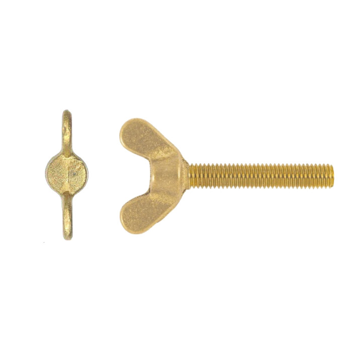 krepezhgroup product DIN 316 Крилчат винт месинг 4x10 image