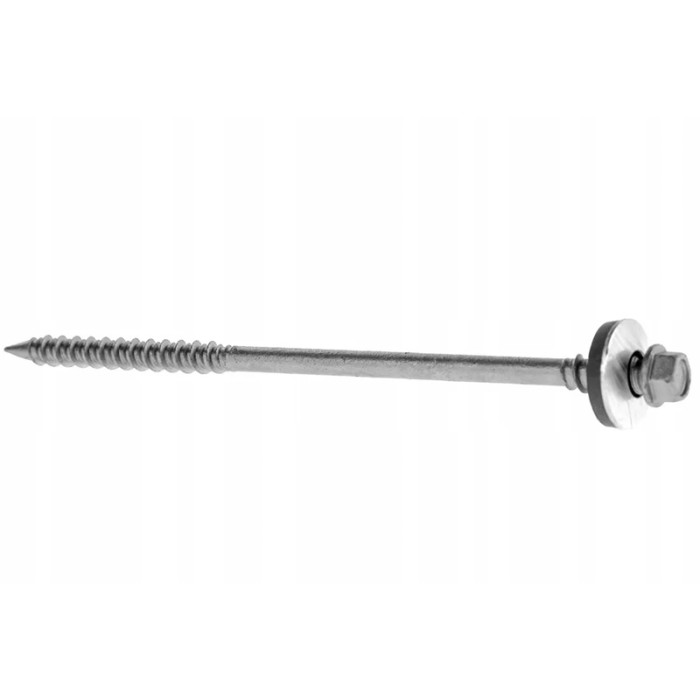 krepezhgroup product Винт за сандвич панели към бетон, с шайба, AL-19мм, 6.3/7x235 (100 бр.) image