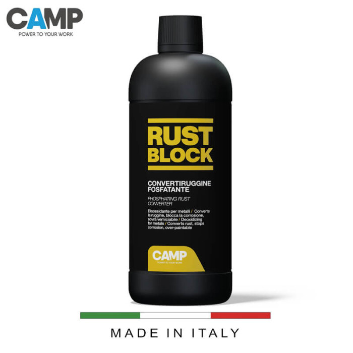 krepezhgroup product CAMP Rust Block Phosphating Converter - Течен фосфатиращ преобразувател на ръжда, 750 ml image