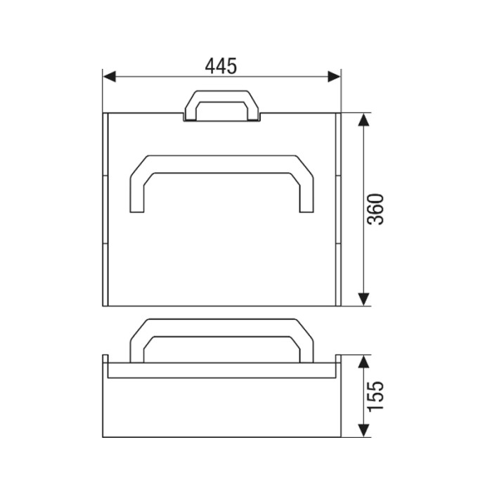 krepezhgroup product Куфар асорти L-BOXX SPAX 89021 - винтове с фрезенкова глава, PZ задвижване и покритие YELLOX (2925 части) image