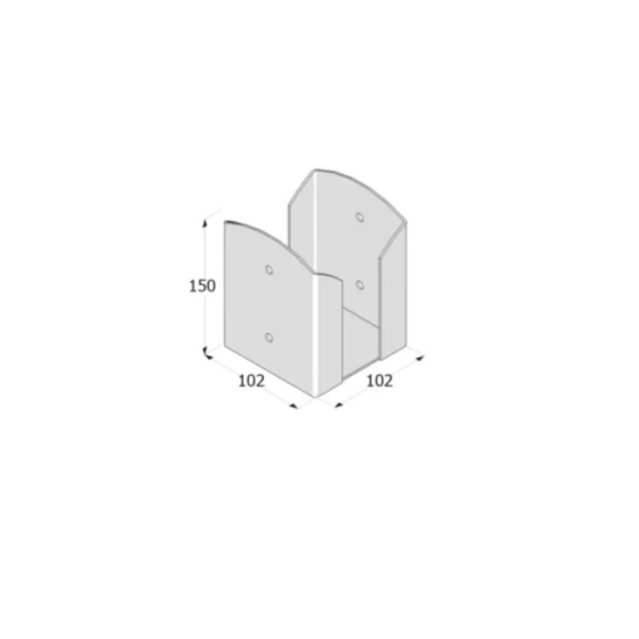 krepezhgroup product Подпора за греда PSPW 100 image