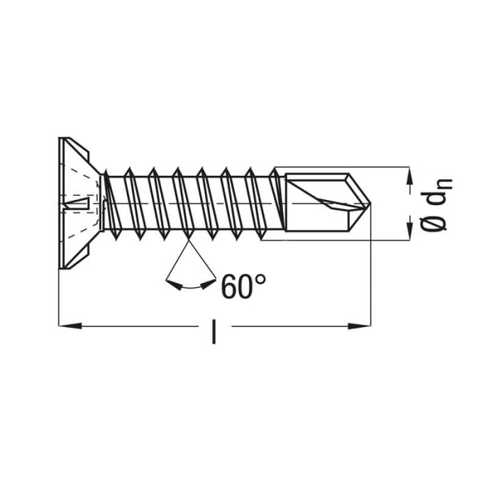 krepezhgroup product Самонарезен винт SPAX 88187 FEX-A с фрезенкова глава с ребра за фрезоване, груба резба, накрайник за свредло, PH2 задвижване, WIROX покритие (1000 бр.) image