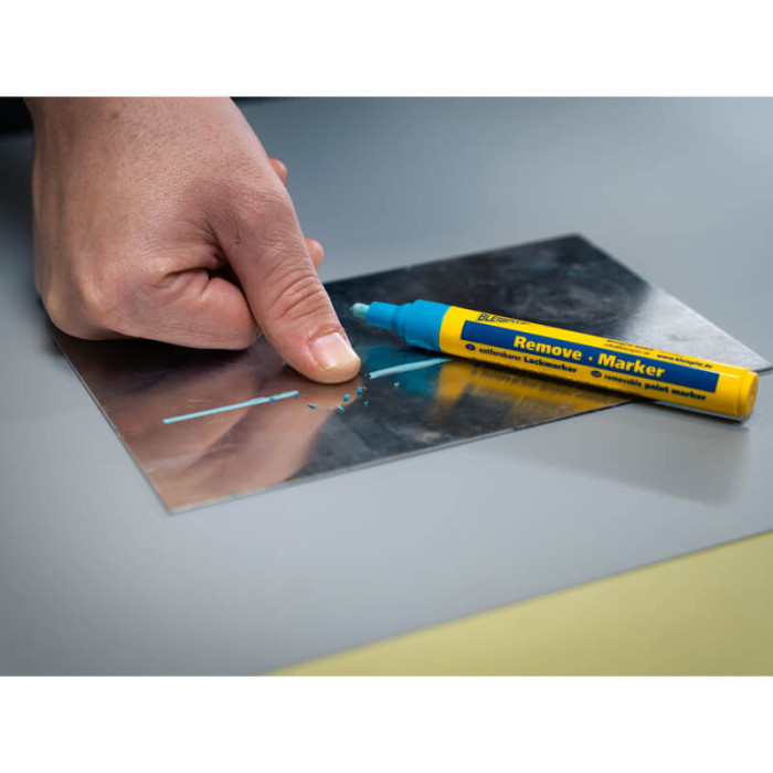 krepezhgroup product Bleispitz Маркер с лесно отстраняема маркировка Remove-Marker, за INOX, син image