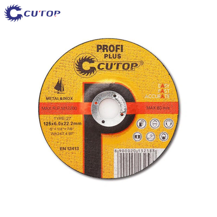 krepezhgroup product Диск за шлайфане на метал Cutop Profi Plus - Industrial - 230 x 6.0 x 22.2 mm image