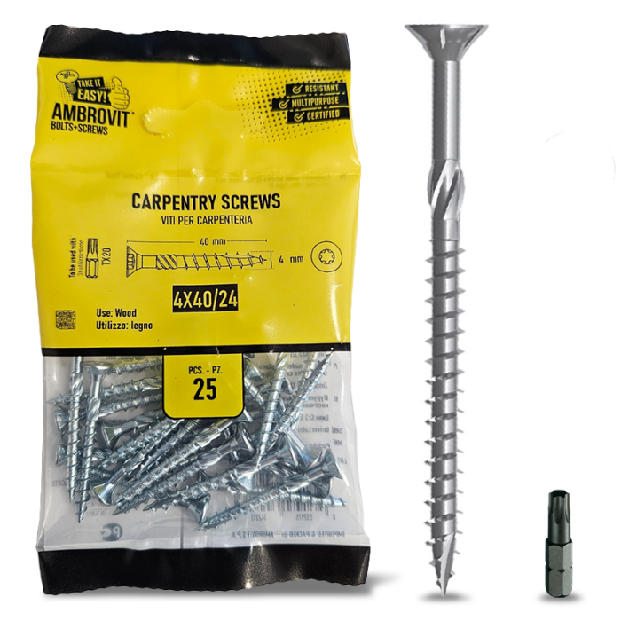 krepezhgroup product Винт за дърво торнадо M3x25 TORX 10 (50 бр.) image