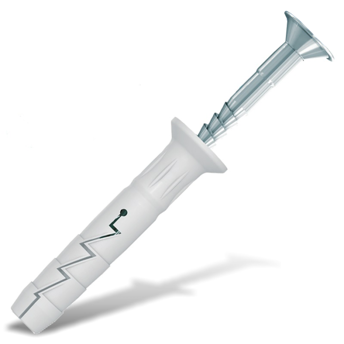 krepezhgroup product Пирон дюбел найлон R-FX-N за тухла и бетон М6х35 (100 бр.) image