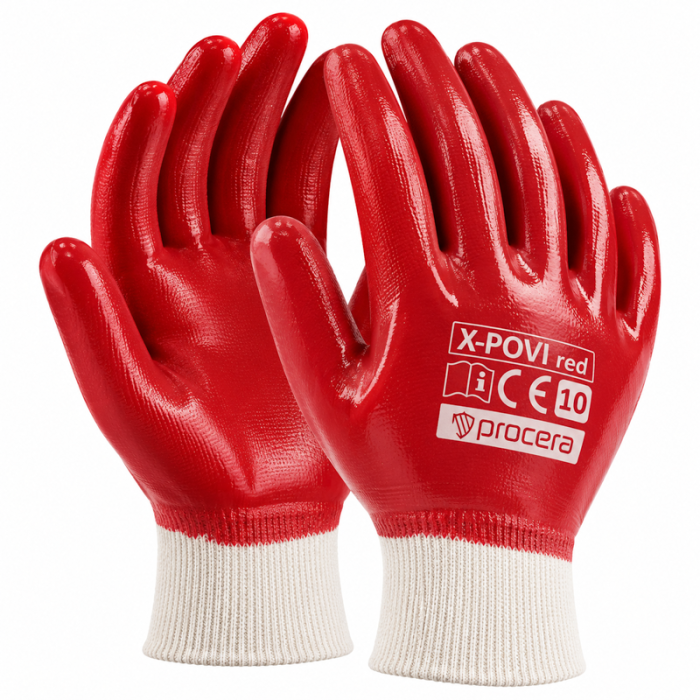 krepezhgroup product Предпазни ръкавици X-POVI Red – размер 10 image