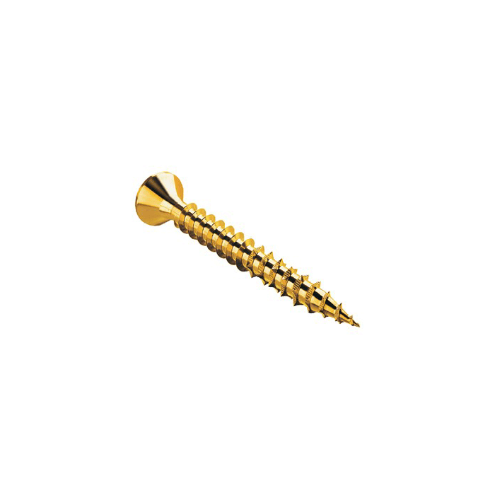 krepezhgroup product Звезден винт за дърво STAR TURN жълто поцинкован 4,0 x 45 (200 бр.) image