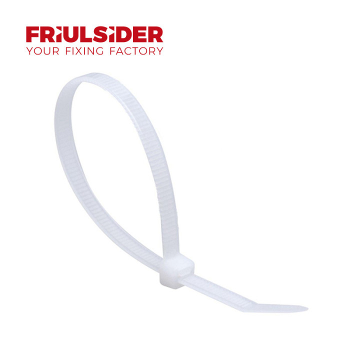 krepezhgroup product Кабелни стяжки Friulsider бели 100 бр. 3,6 x 140 бели image