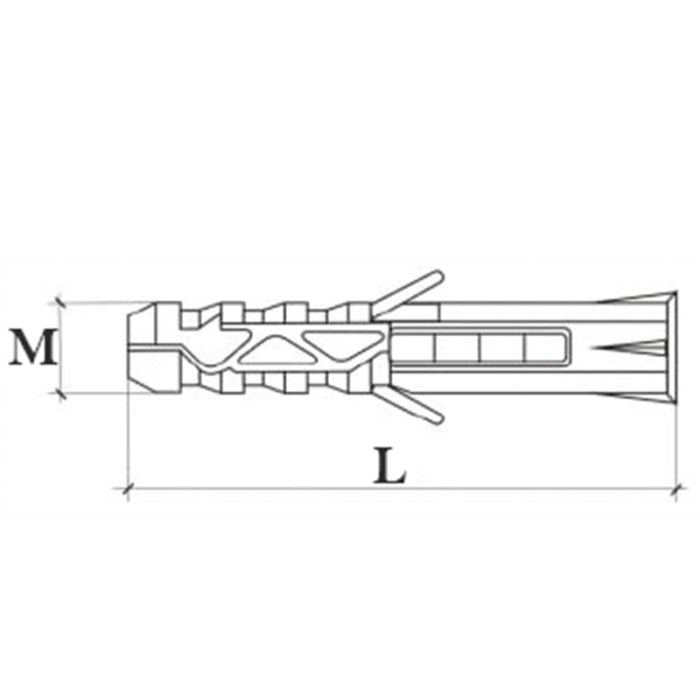 krepezhgroup product Дюбел KPX М12х80 (100 бр.) image