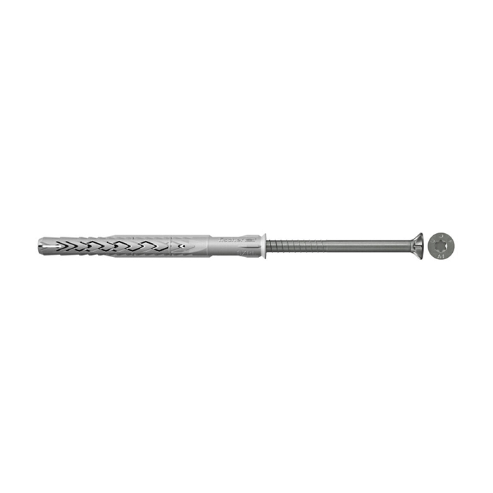 krepezhgroup product Дюбел с винт фрезенгова глава TORX FISCHER SXRL Т - A4 14 x 200 image