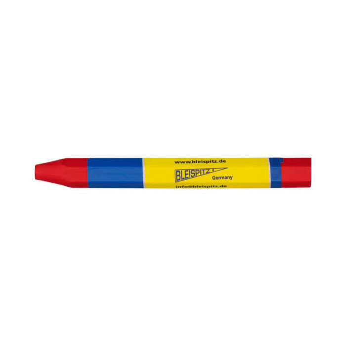 krepezhgroup product Bleispitz Маркиращ восъчен пастел с етикет, червен image