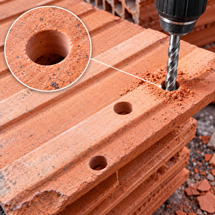krepezhgroup product Двувърхо свредло за керамика Fischer Pointer U, SDS PLUS 16/200/260 image