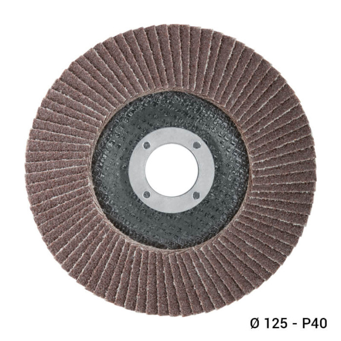 krepezhgroup product Ламелен диск за шлайфане CUTOP Profi - Ø 125 / P40 image