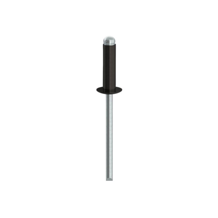 krepezhgroup product Поп-нит, DIN 7337A, Al/St, RAL 9005 Ø 4.8 x 8 image