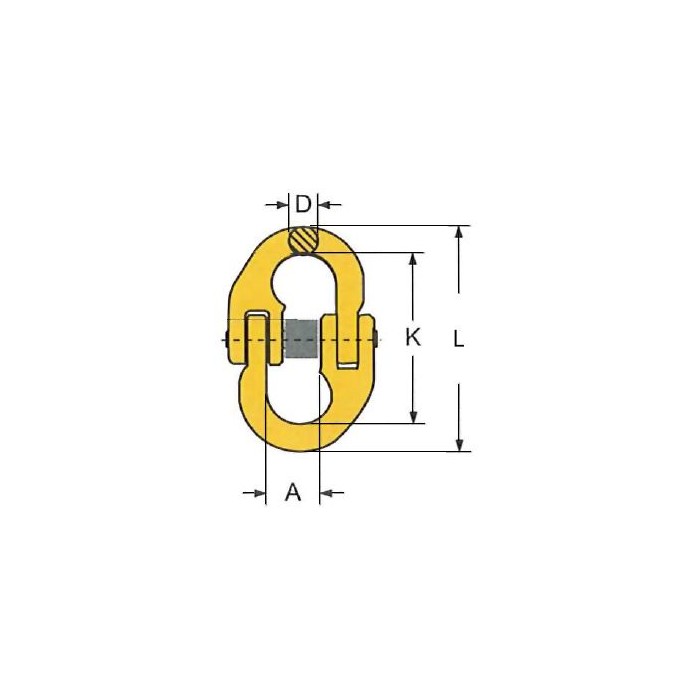 krepezhgroup product Свързващо звено 10 мм, клас 8 image