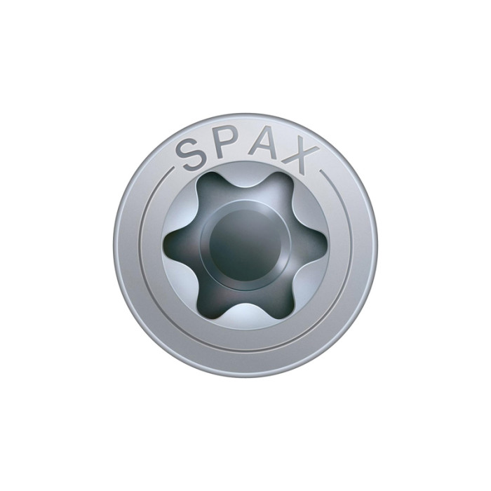 krepezhgroup product Самонарезен винт SPAX - FB 88196 с фрезенкова глава и пълна резба, T-Star задвижване и WIROX покритие (25 бр.) image