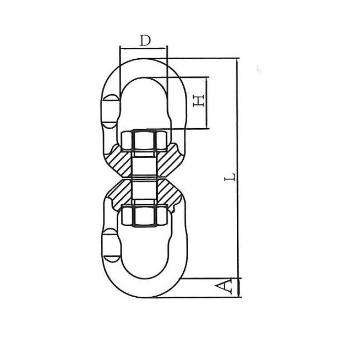 krepezhgroup product Вирбел, ухо/ухо 10 мм, клас 8 image