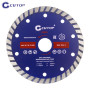 Диамантен режещ диск Turbo CUTOP - 125 x 2.3 x 8.0 x 22.2 mm